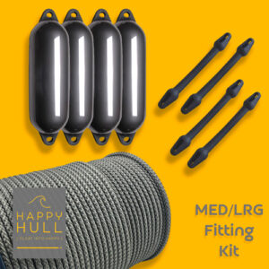 Happy Hull fitting kit - MED / LRG